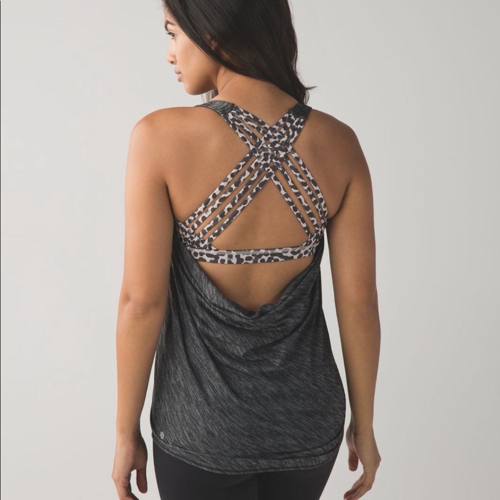 Lululemon wild tank GRAY size 6